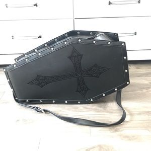 Dolls Kill Widow coffin luggage